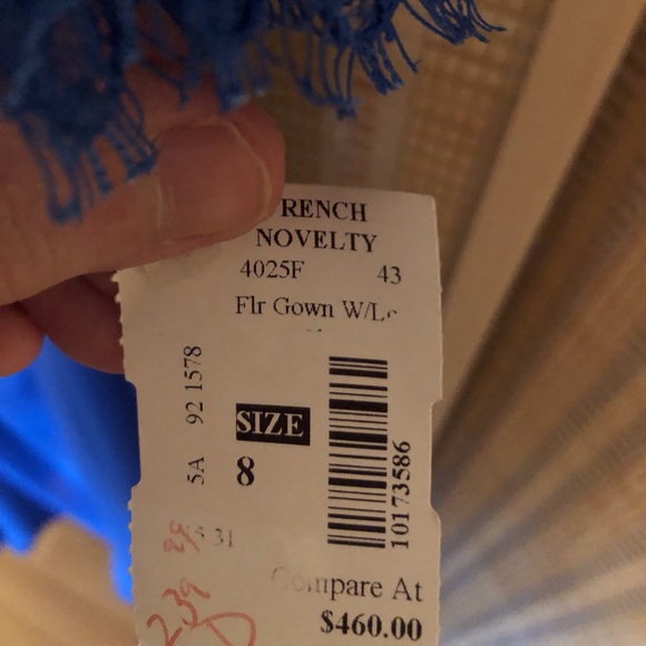 Caterina ROYAL BLUE MOB gown - Picture 5 of 10